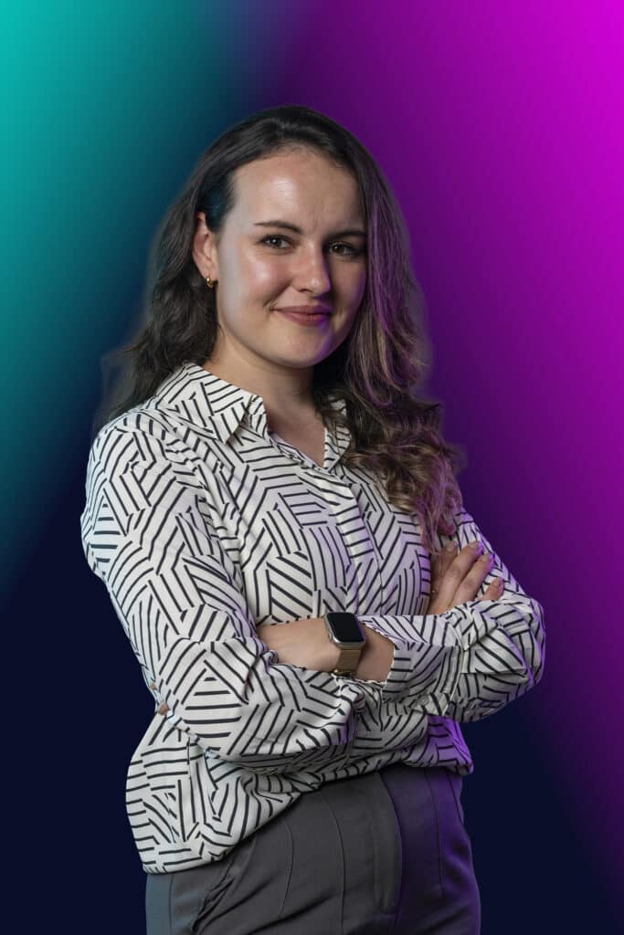 Justine ist Teil des TALENT ACADEMY Teams